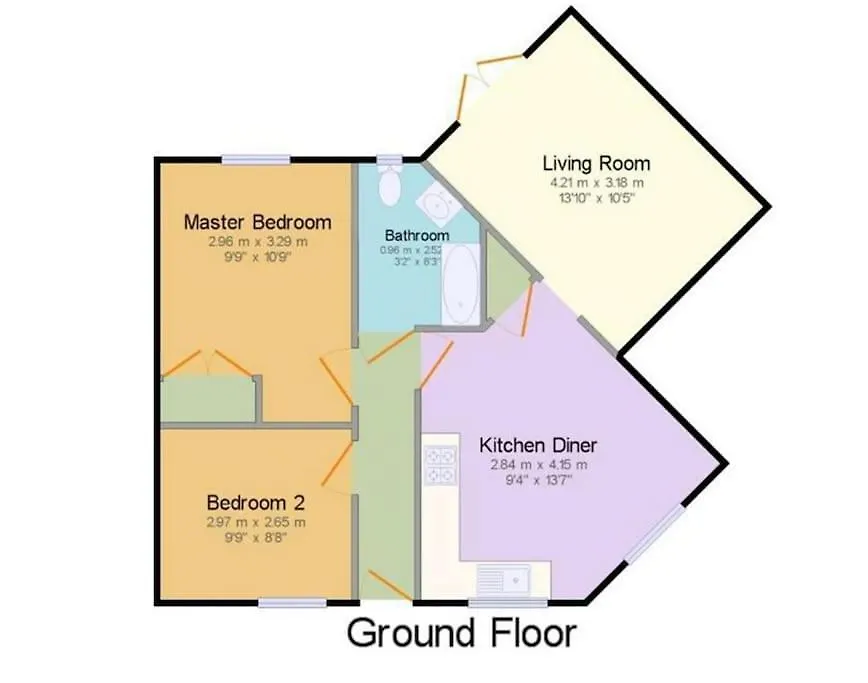 Urban Oasis: Modern 2-Bedroom with Entertainment & Parking Bournemouth 0*,